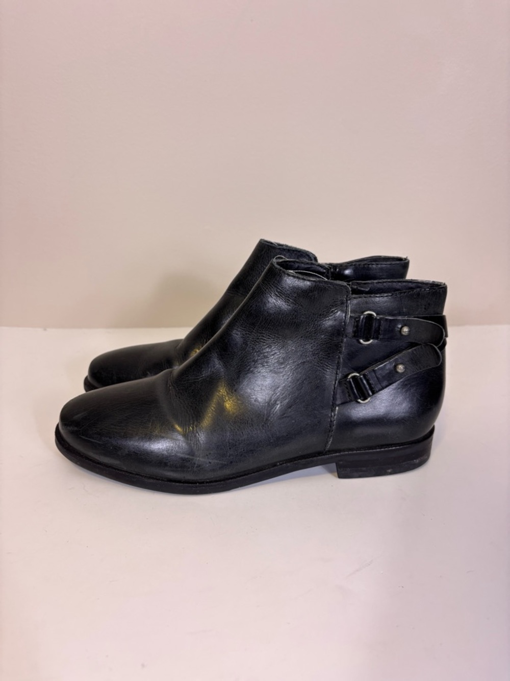 J.‎ Jill Black Leather Ankle Booties Women’s 7.5